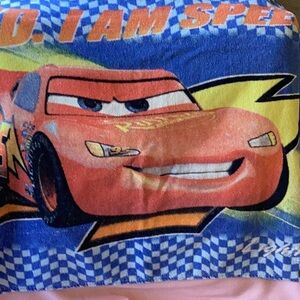 FINAL SALE PRICE Children’s Lightning McQueen Hooded Bath Towel
